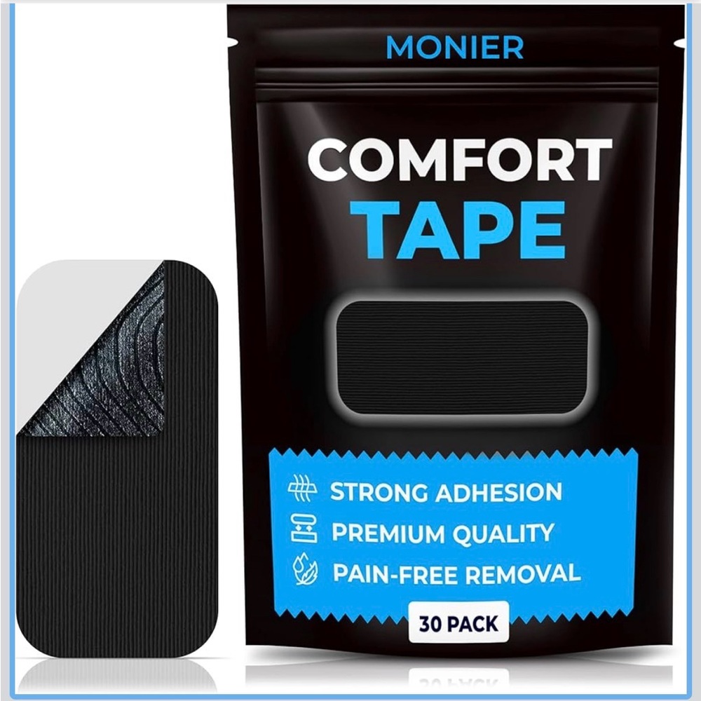 Black Comfort Tape - 30 Pack